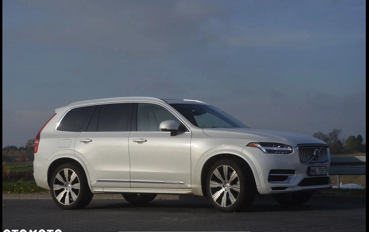 Volvo XC 90 cena 283000 przebieg: 38000, rok produkcji 2021 z Warszawa małe 29